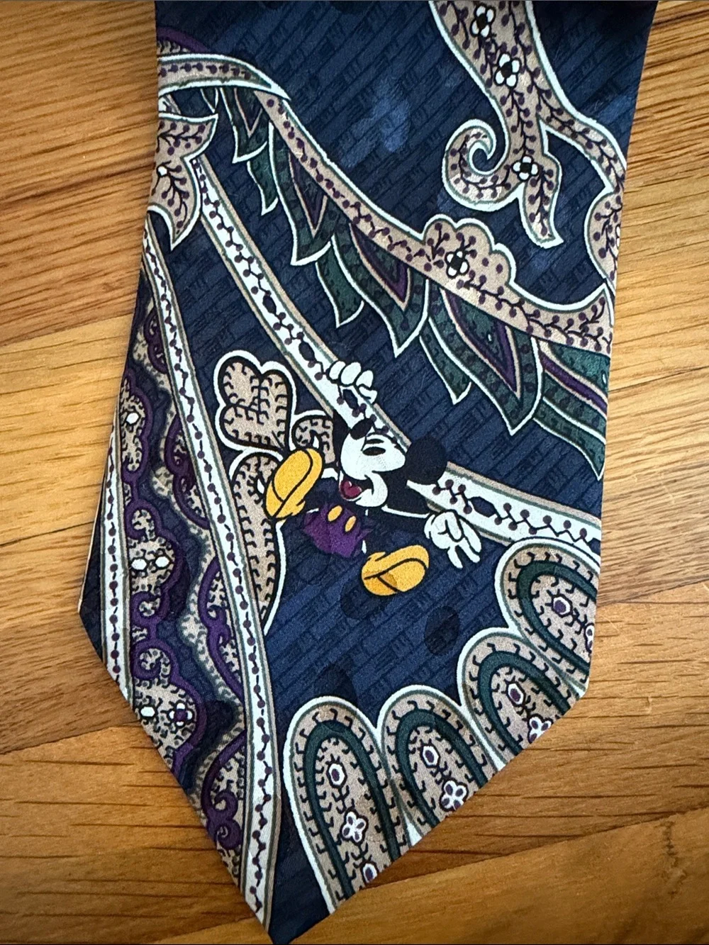 100% Silk The Disney Store Neck Tie